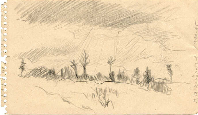 Кондратьев Павел Михайлович. Пейзаж